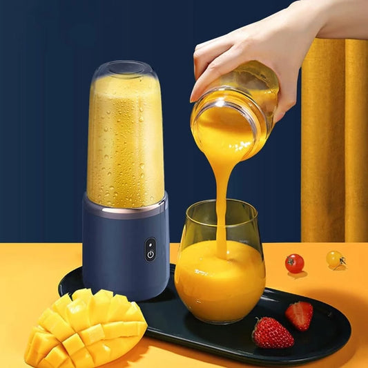 Portable Automatic Juicer Blender by Lazy Kitchen: Effortlessly Make Nutrient-Packed Smoothies at Home